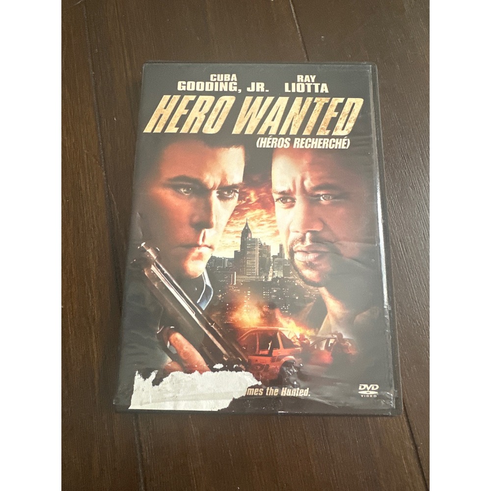 Hero Wanted DVD Cuba Gooding Jr Ray Liotta 2008 Crime Thriller Action Movie